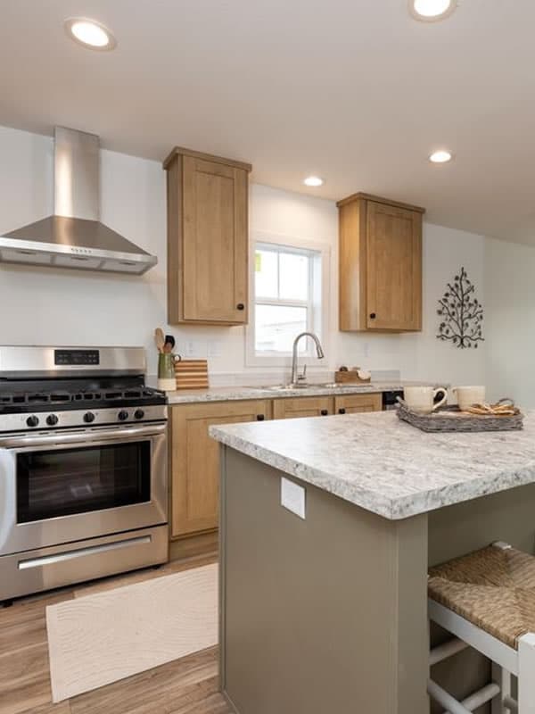 Modern manufactured home interior